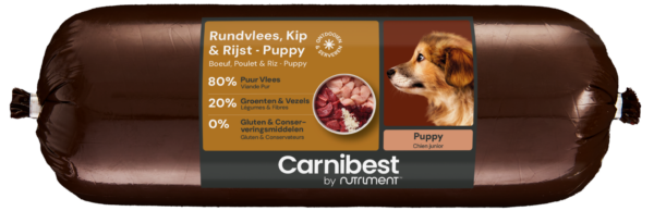 carnibest Rundvlees, Kip en Rijst Puppy