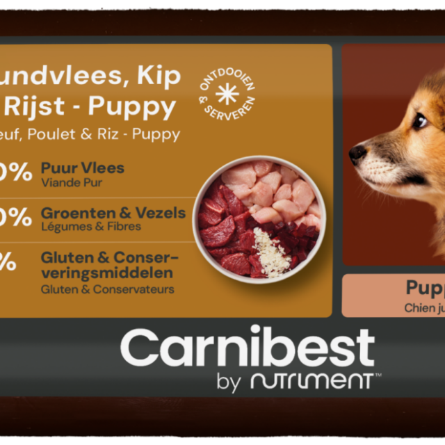 carnibest Rundvlees, Kip en Rijst Puppy