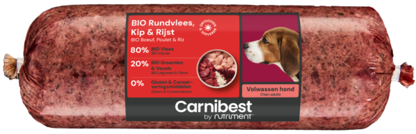 Carnibest BIO Rundvlees Kip Rijst