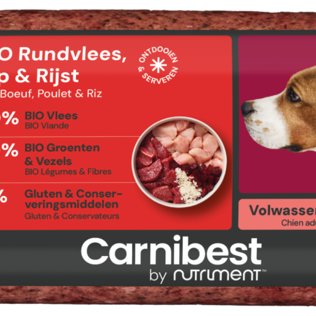 Carnibest BIO Rundvlees Kip Rijst